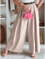 FLOWES ružová pruhovaná sukňa - nohavice FashionStreet UY2590