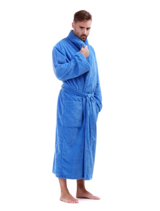 Pánsky župan Tampa oversized 2149 sky blue - Vestis
