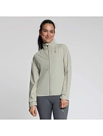 Bežecká bunda Rogelli ESSENTIAL, piesková, veľkosť S Bežecká bunda Rogelli ESSENTIAL, piesková, veľkosť S