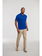 Russell Athletic 570M Pánske polo tričko z piké „Authentic Eco“ 10.570M bright royal