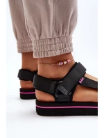 Damskie Sandały Na Platformie Lee Cooper LCW-24-05-2751L Czarne