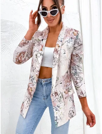 Bunda s podšívkou béžová (8258) Bunda s podšívkou béžová (8258)