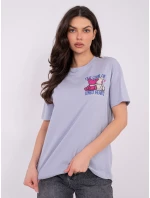 Tričko D12022AH02645Y svetlo fialové