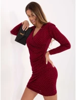 Šaty IT SK 20277.03P bordová