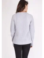 Sveter Victoria SWE 123 Svetlosivý - MKMSwetters