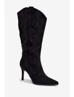 Topánky na podpätku model 221906 Krok vo veľkom štýle