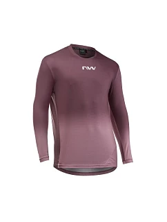 Cyklistické tričko NORTHWAVE Edge 2 Jersey L/s, ružové