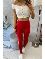Brooklyn legíny nohavice červené Brooklyn legíny nohavice červené