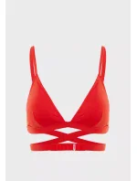 Vrchný diel plaviek KW0KW00796-XA7 červená - Calvin Klein