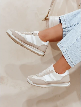 Dámske športové tenisky RAVIOS beige FashionStreet ZY0829