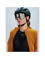 Cyklistické tričko POC W's Thermal Lite Jersey, hnedé