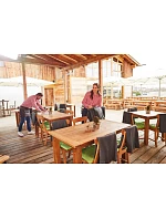 Daiber JN 637 Popelínová blúzka s kockovaným vzorom v tradičnom štýle 02.0637 zelená/biela