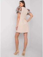 Šaty LC SK 22K 3018.45P béžová Šaty LC SK 22K 3018.45P béžová