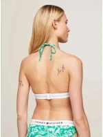 Dámska plavková podprsenka UW0UW05367 0IE zelená so vzorom - Tommy Hilfiger Dámska plavková podprsenka UW0UW05367 0IE zelená so vzorom - Tommy Hilfiger