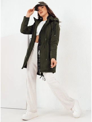 Dámska prechodná bunda VERCHA zelená FashionStreet TY4260 Dámska prechodná bunda VERCHA zelená FashionStreet TY4260