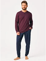 Pyžamo Key MNS 275 B26 s dlhými rukávmi, veľkosti M–2XL Pyžamo Key MNS 275 B26 s dlhými rukávmi, veľkosti M–2XL