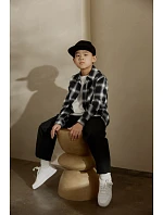 Flexfit 6089SU/6089CH 6-panelová snapbacková čiapka „Suede“ 55.689S čierna/čierna Flexfit 6089SU/6089CH 6-panelová snapbacková čiapka „Suede“ 55.689S čierna/čierna