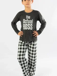 Detské pyžamo dlhé Actual boss - chlapčenské
