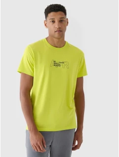 Pánske tričko s potlačou 4F 4FRAW24TTSHM2299-45S pánske