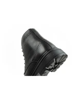 Lee Cooper pánske topánky sable topánky topánky smart kožené čierne