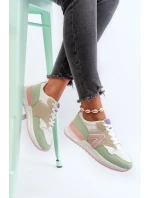 Sneakersy Damskie Z Eko Skóry Multikolor Vinelli