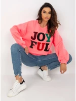 Mikina EM BL 617 5.00X fluo ružová Mikina EM BL 617 5.00X fluo ružová