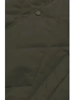 Dámska bunda typu bomber v army farbe (16M9070-136)