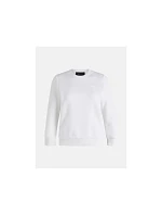 Mikina Peak Performance W Original Small Logo Crew white