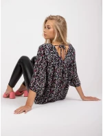 Blúzka CHA BZ 3203 1.42 čierna a ružová