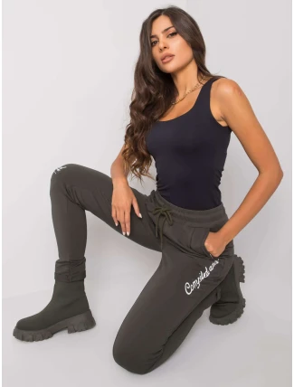 Tepláky RV DR 7076.21 tmavá khaki Tepláky RV DR 7076.21 tmavá khaki