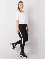 Legíny RV LG 6303.64 čierna a strieborná