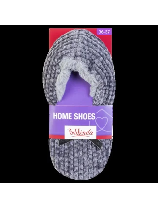 HOME SHOES HOME SHOES Tmavo šedá - BELLINDA HOME SHOES HOME SHOES Tmavo šedá - BELLINDA