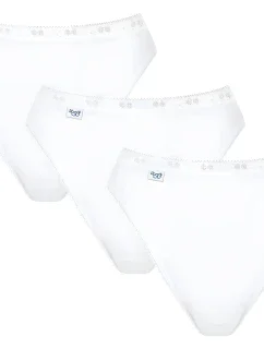 Dámske nohavičky Basic+ Tai 3P - WHITE -biele 0003 - SLOGGI