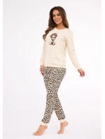 Cornette 671/429 Panther long/r S-2XL dámske pyžamo