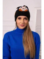 Dámska čiapka Ofelia K349 čierna