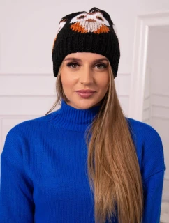 Dámska čiapka Ofelia K349 čierna