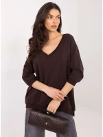 Blúzka RV BL 5676.09 tmavohnedá