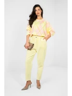 Šnúrové nohavice model 224840 Taliansko Moda