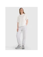 Dámske tričko oversize s potlačou 4F 4FRSS25TTSHF2692-11S