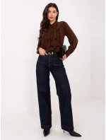 MI košeľa KS 3282.53 hnedá