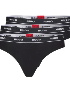 Dámske tangá BOSS 3Pack Stripe 50469681-001 - HUGO