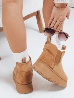 Dámske semišové snežnice na platforme FashionStreet ZY1182