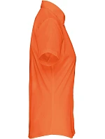 Kariban K 548 Popelínová blúzka „Judith“ s krátkym rukávom 20.K548 oranžová