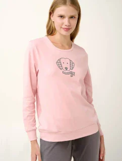 Vamp - Súprava pyžama a fleecovej vesty s potlačou psa 21499 - Vamp