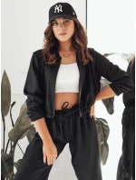 Dámska bunda bomber MADDIE black FashionStreet RY2318