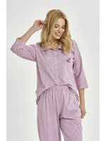Taro pyžamo 3435 Jolie 3/4 S-XL Z25/26 dámske bez zipsu Taro pyžamo 3435 Jolie 3/4 S-XL Z25/26 dámske bez zipsu