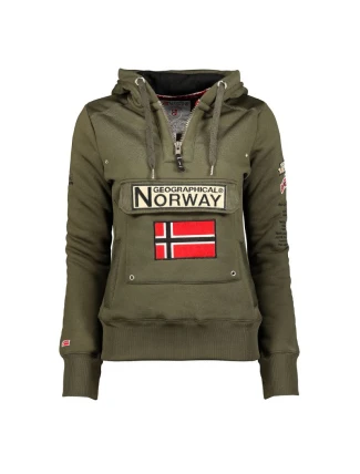 Geographic Norway Gymclass DB 054 M WW2491H/GN-Khaki Mikina