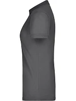 Daiber JN 707 Dámske polo tričko z pima piqué 02.0707 carbon Daiber JN 707 Dámske polo tričko z pima piqué 02.0707 carbon