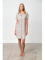 Vamp - Kockovaná nočná košeľa - Picnic 18217 - Vamp Vamp - Kockovaná nočná košeľa - Picnic 18217 - Vamp