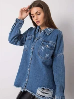 Košeľa EM KS RD6758.50 tmavo modrá